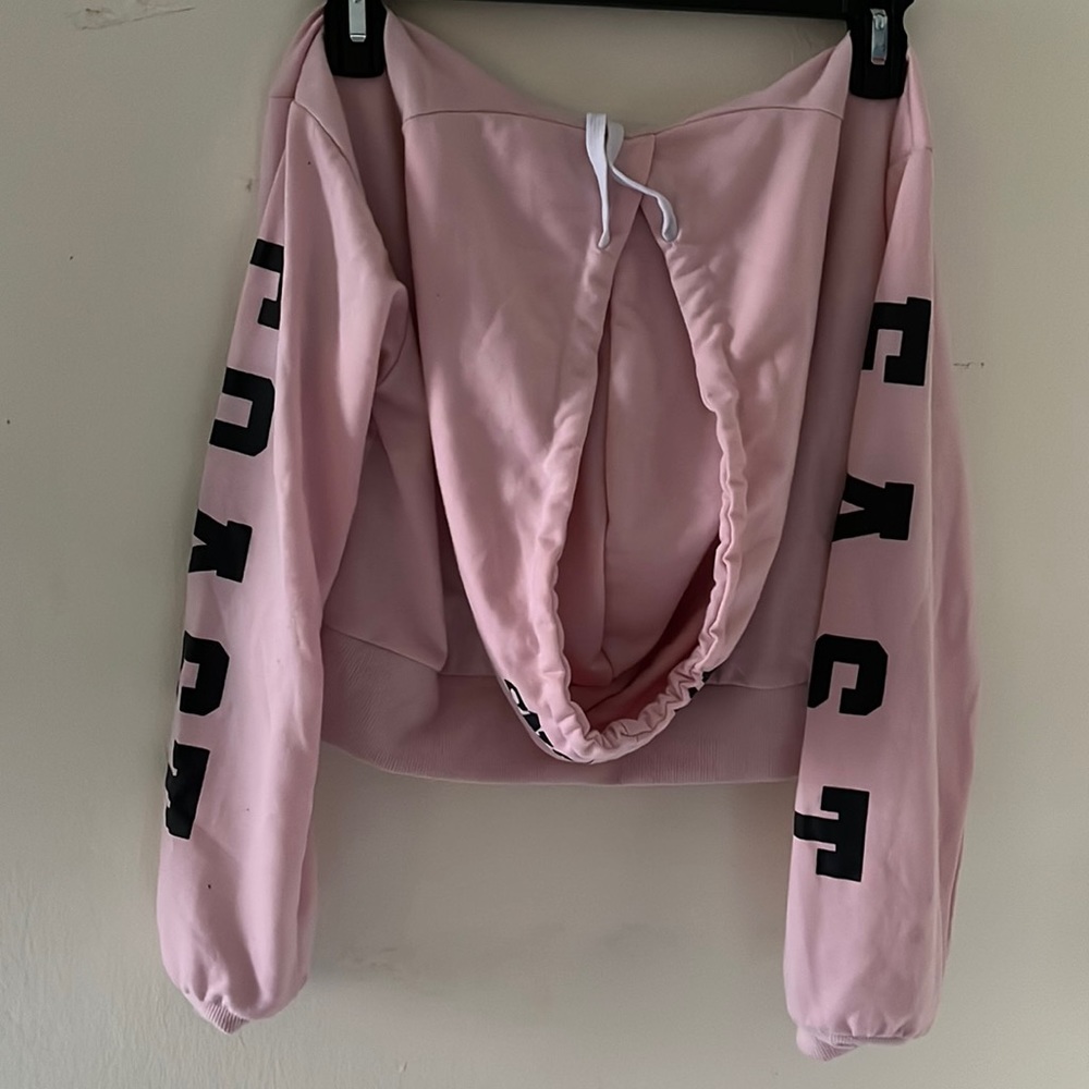 Pink top  hoodie